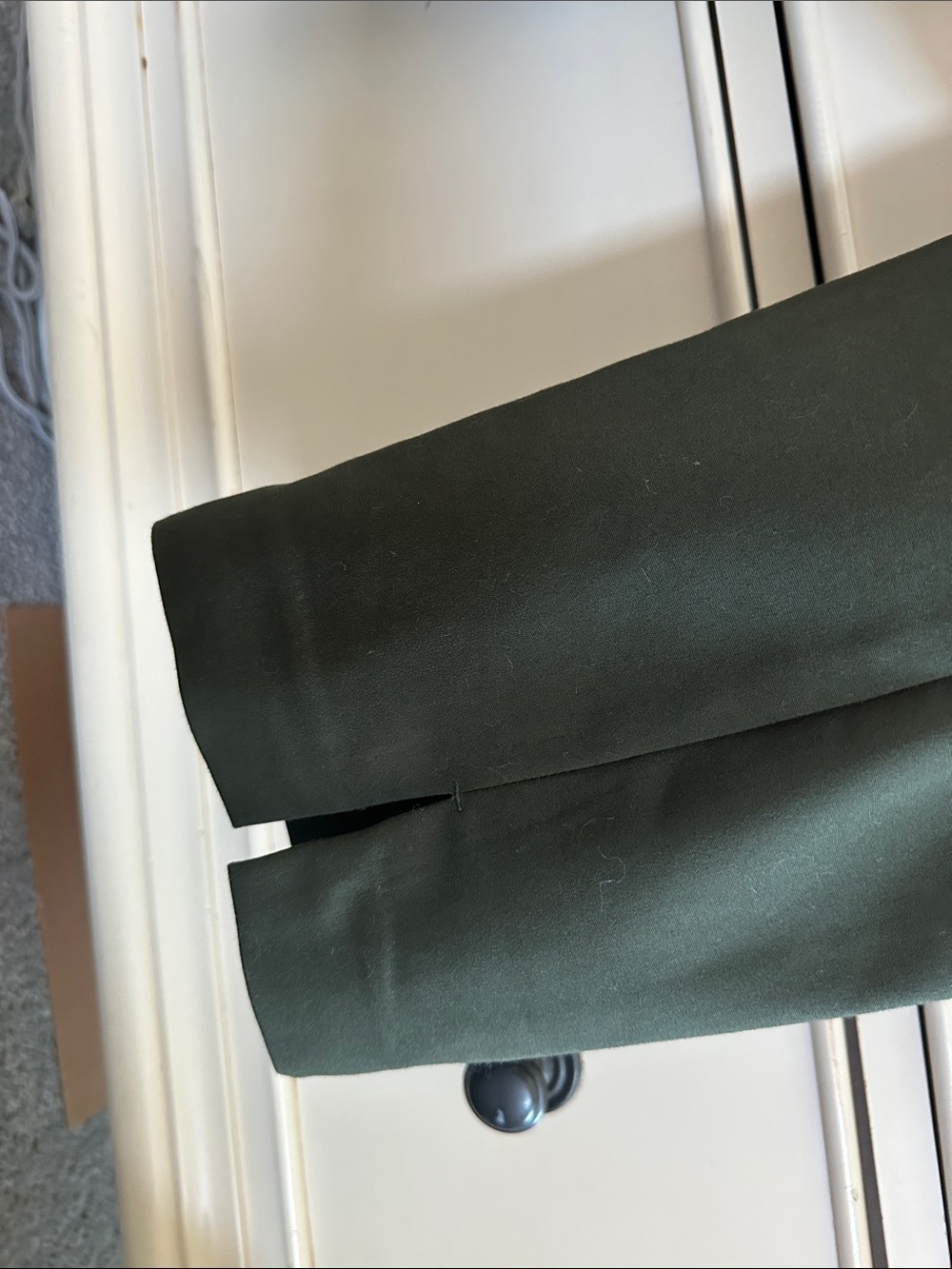 LOFT Dark Olive Skinny Pants - Picture 7 of 7